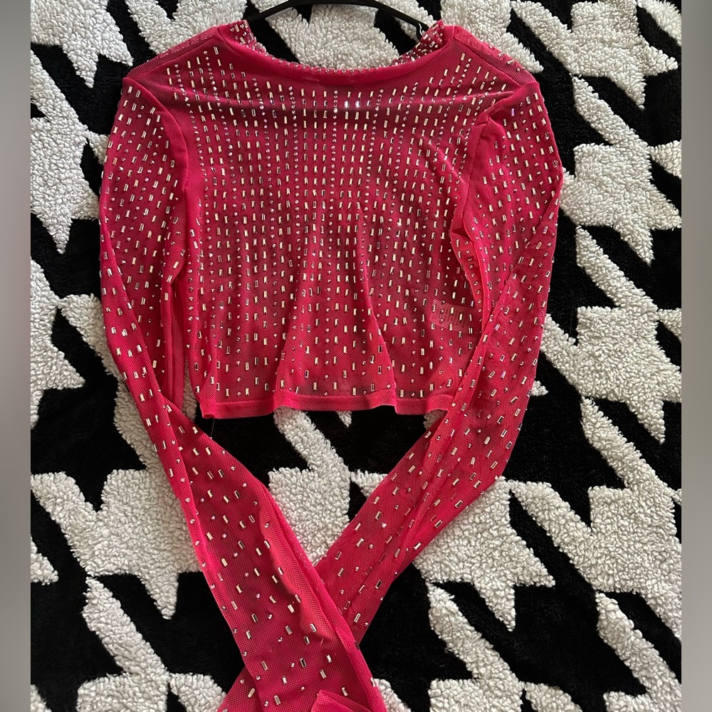 See through crop to